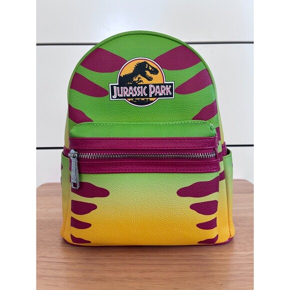 Loungefly Jurassic Park Ford Explorer Mini Backpack Under the Sea Excl USED READ main image 7